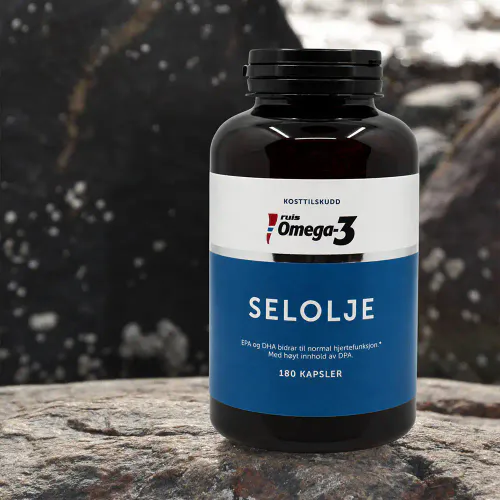 Ruis Omega-3 Selolje Megapack - 3 x 180 kapsler