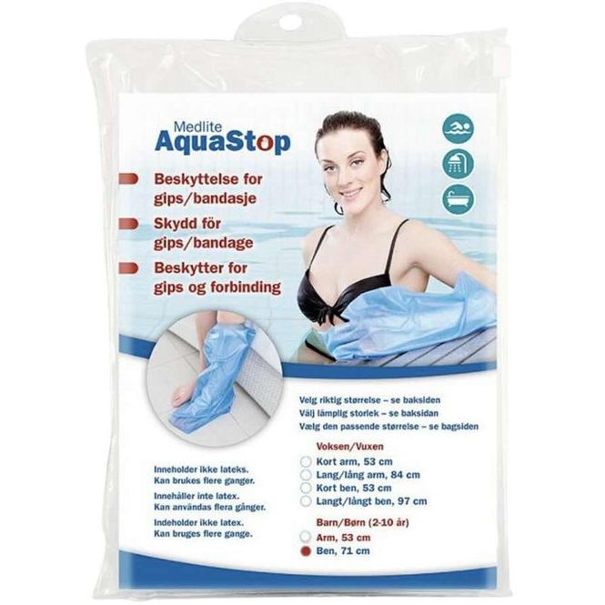Hovedbilde Aquastop Dusjbeskyttelse Barn Ben 1 stk
