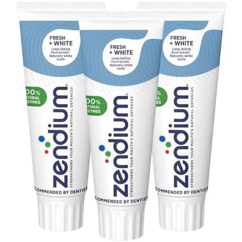 Zendium Fresh+White Megapack - 3 x 75 ml