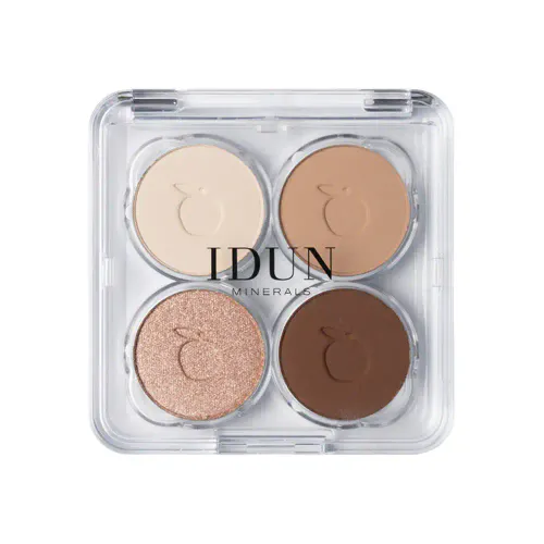 Idun Minerals Eyeshadow Palette Nejlika 409 4 g