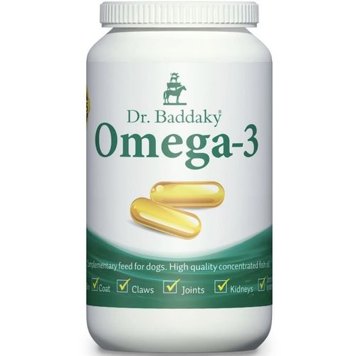 Dr. Baddaky Omega-3 Kapsler Til Dyr 100 stk